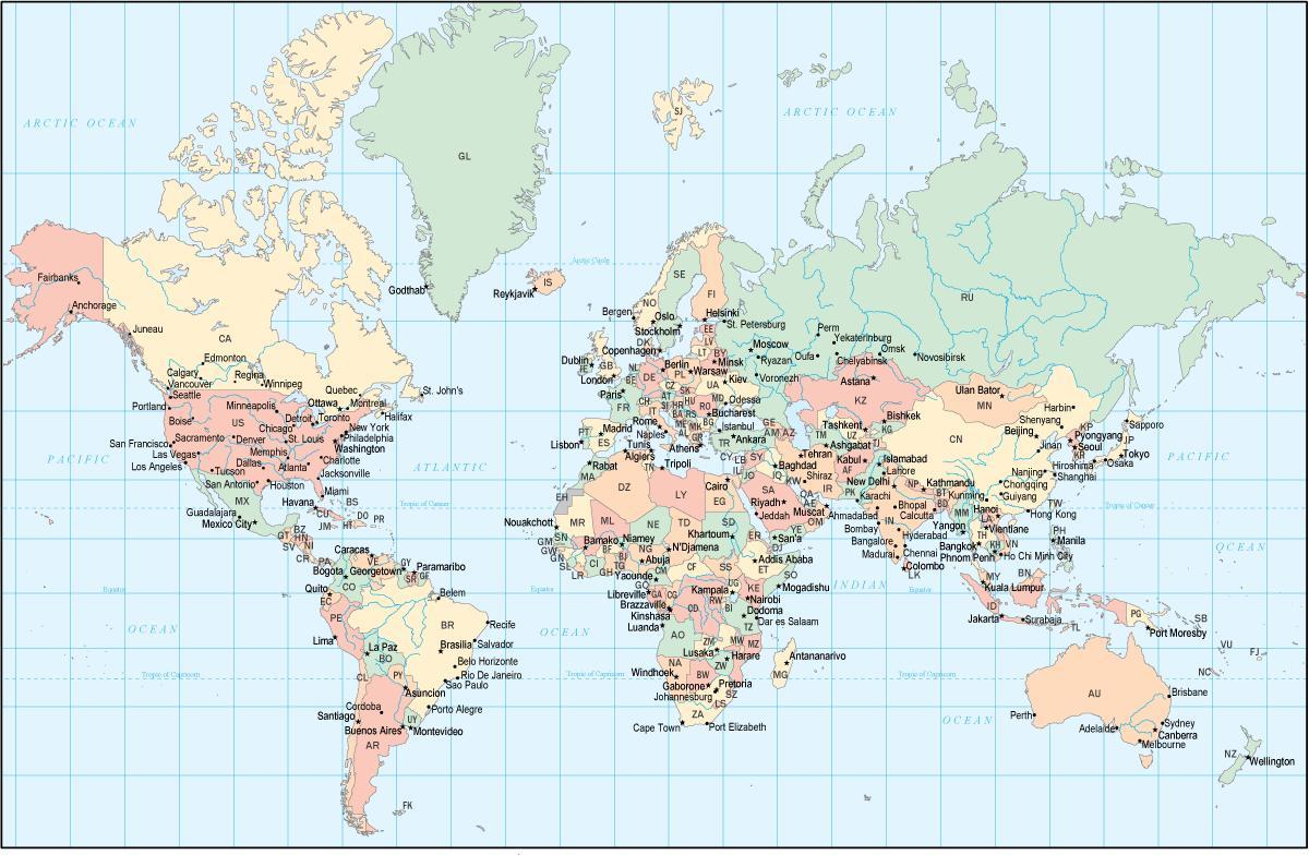 ghana land i verden kart